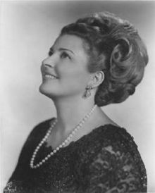 Pilar Lorengar spansk sopran 1928 -1996